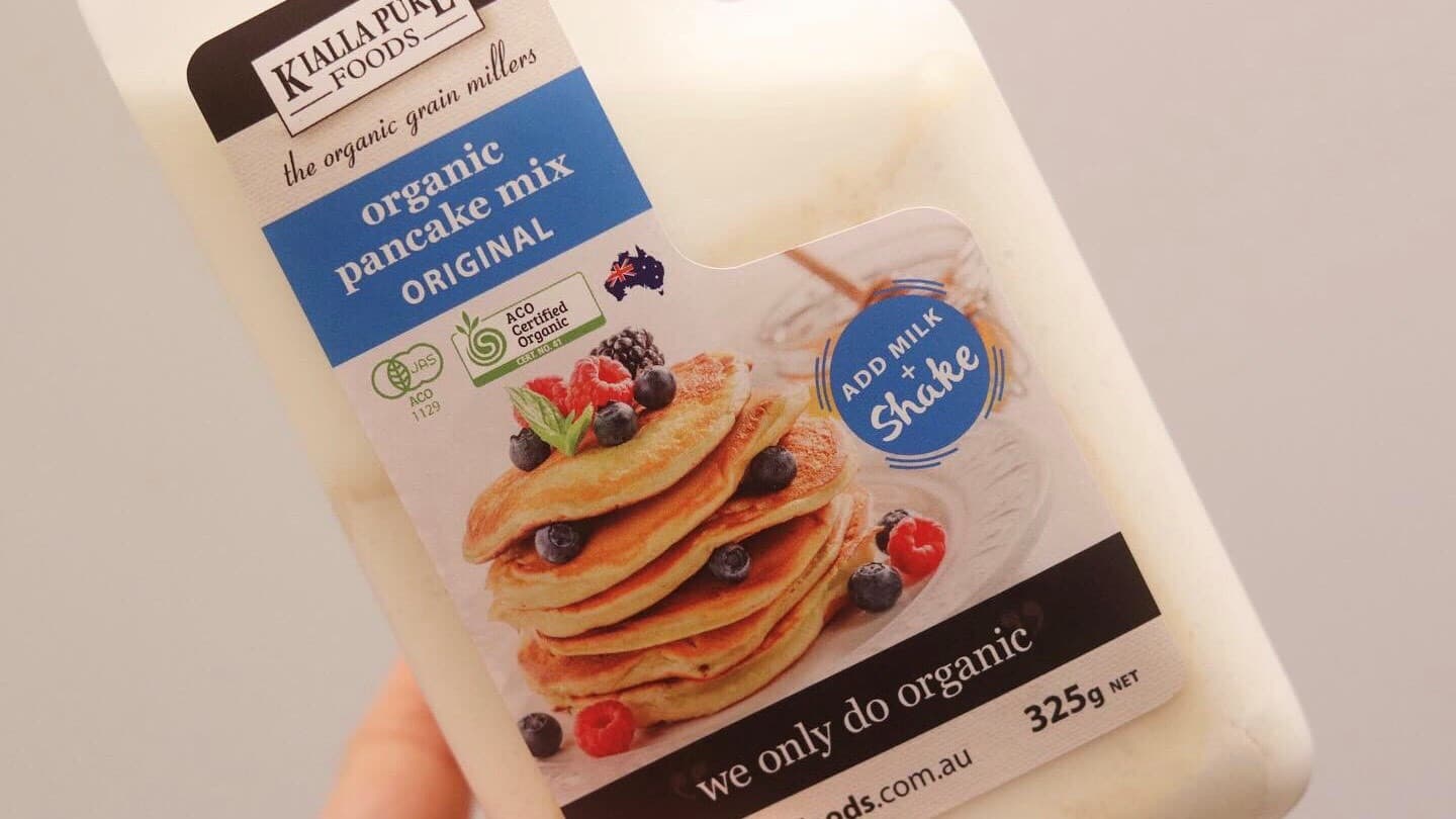 お家カフェ メロンとヨーグルトのパンケーキ 成城石井 週末おやつ ゆうみん 気ままにおうちごはん