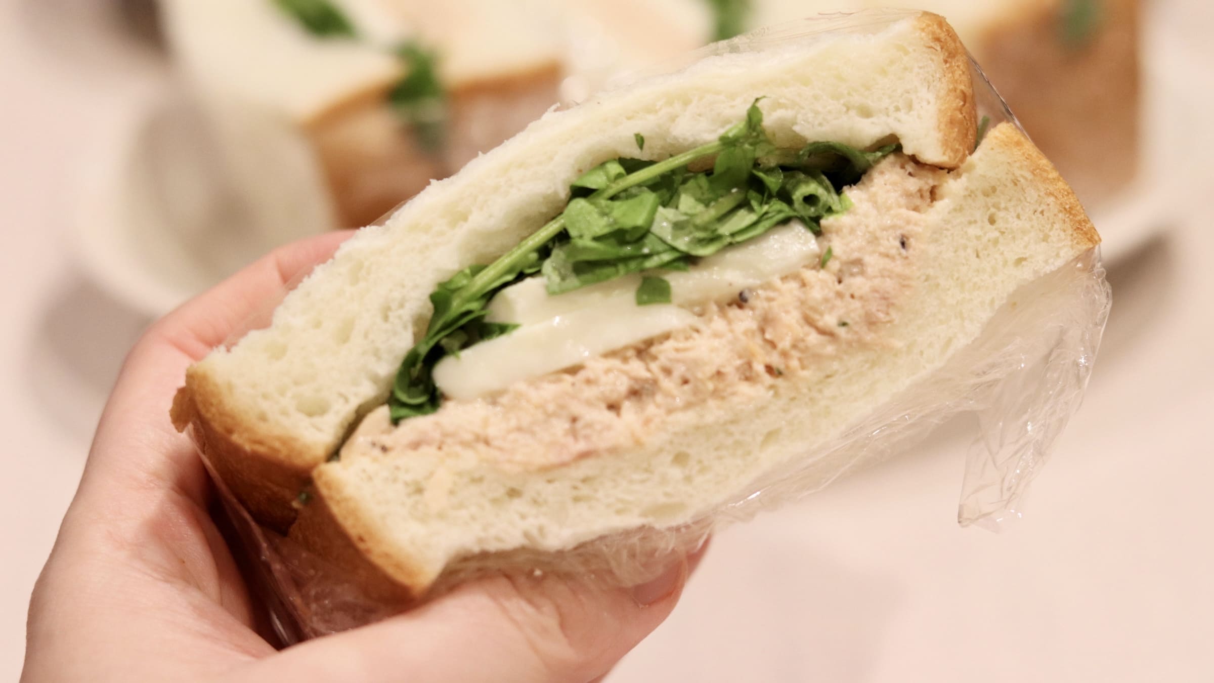 おうちごはん ツナとクレソンとモッツアレラチーズサンド レシピ おうちカフェ ゆうみんのおうちごはん食堂